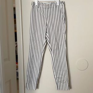 Stripped H&M pants cropped